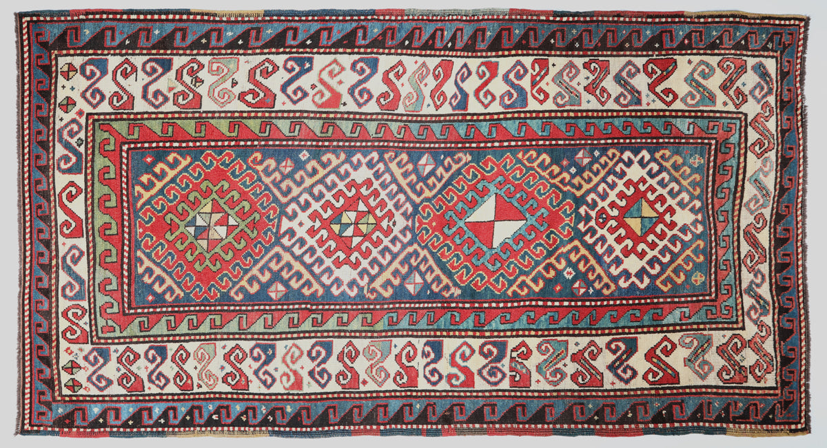 Antique Bordjalo Baku Carpet