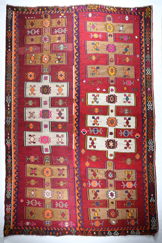 Vintage Erzurum Kilim