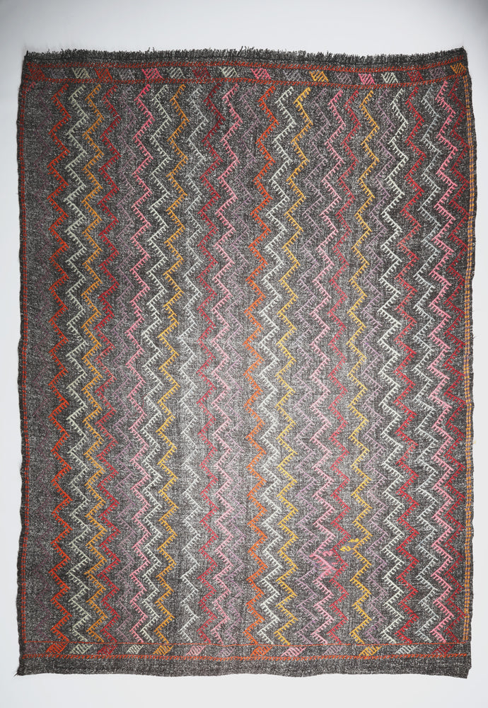 Vintage Manisa Jijim Kilim