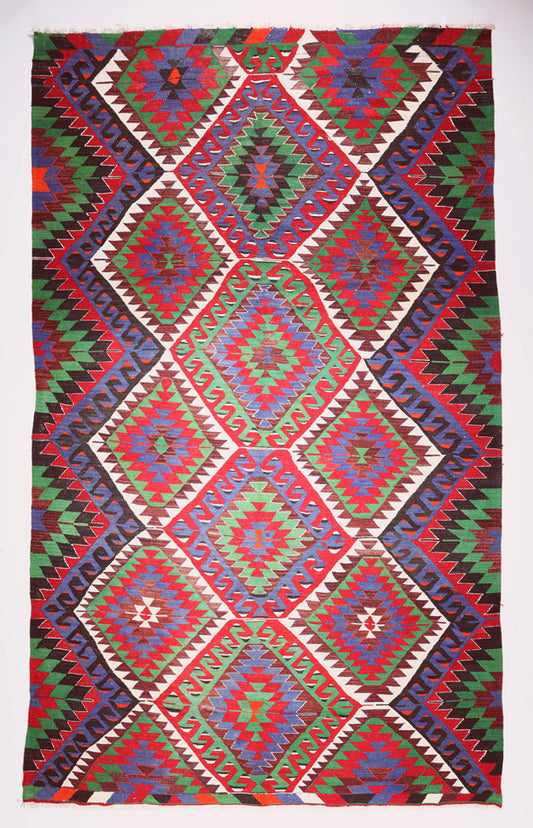 Vintage Ushak (Oushak) Kilim