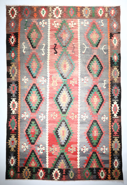 Vintage Eshme Denizli Kilim