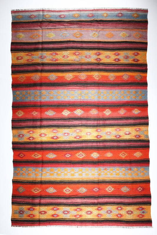 Vintage Denizli Kilim