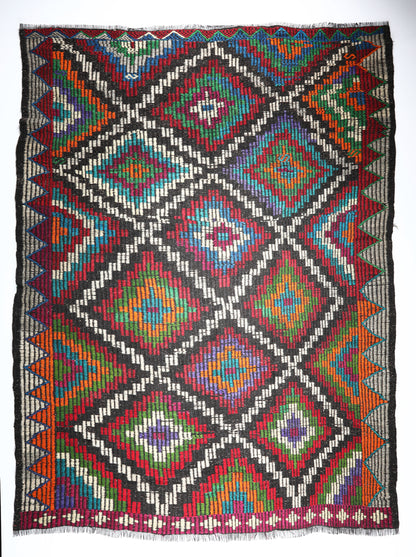 Vintage Manisa Jijim Kilim