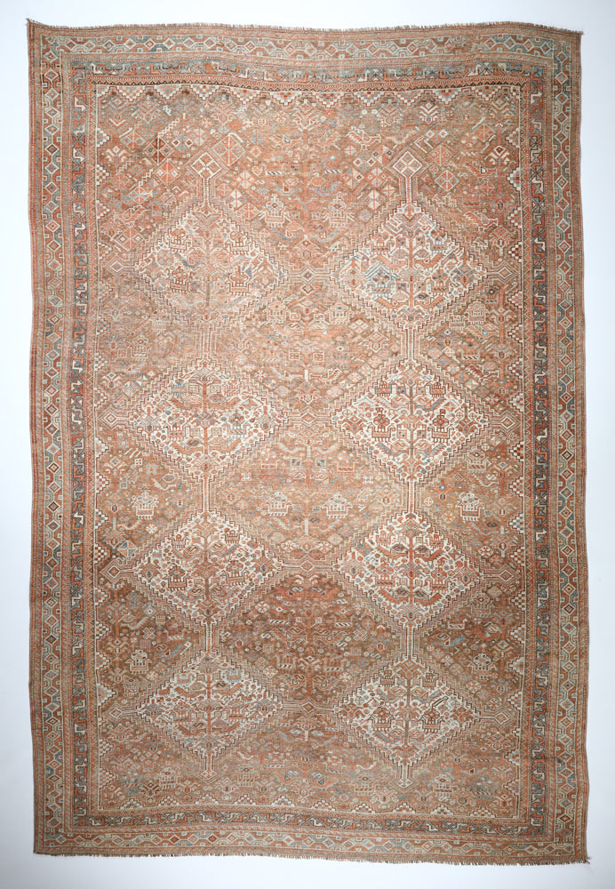 Antique Qashqai Carpet