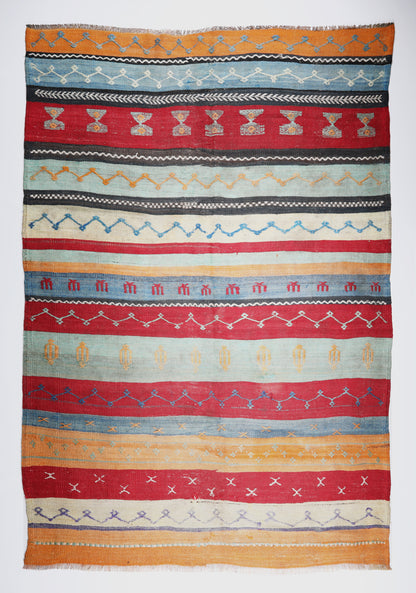 Vintage Denizli Kilim