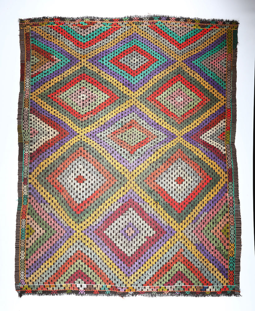 Vintage Manisa Kilim Jijim