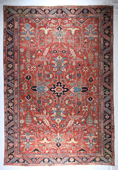 Antique Heriz Carpet