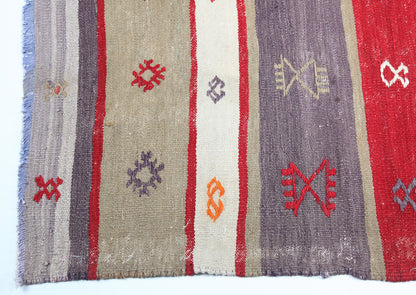 Vintage Sivas Kilim Runner