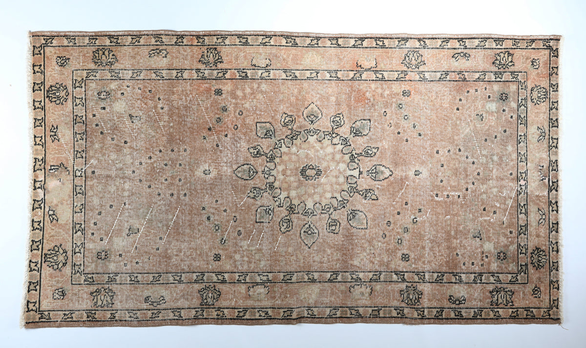 Antique Finished Anatolian Carpet