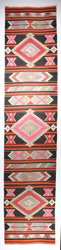 Vintage Malatya Kilim Runner