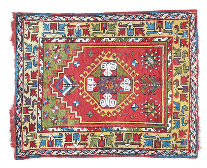 Antique Aksaray Prayer Rug