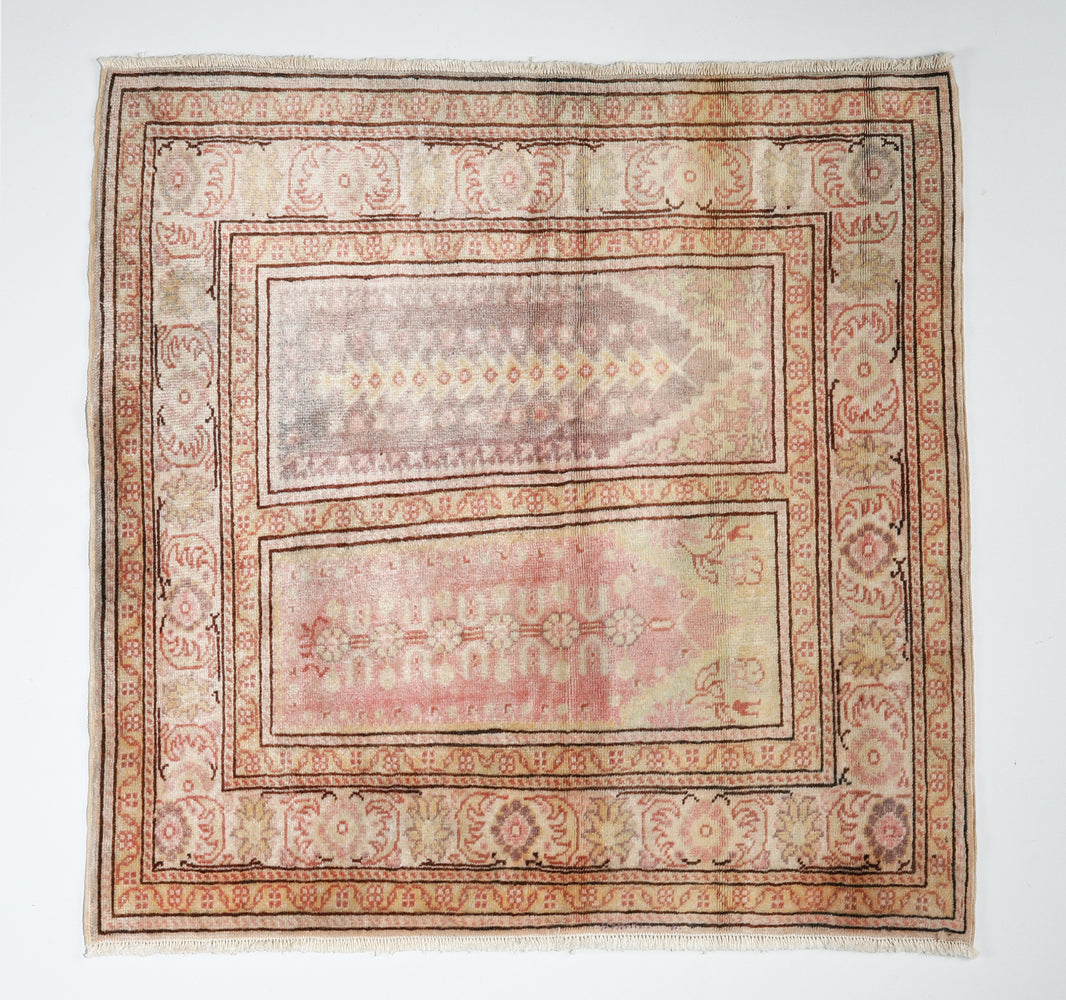 Vintage Kayseri Prayer Rug