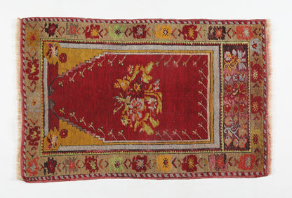 Vintage Kirshehir Prayer Rug