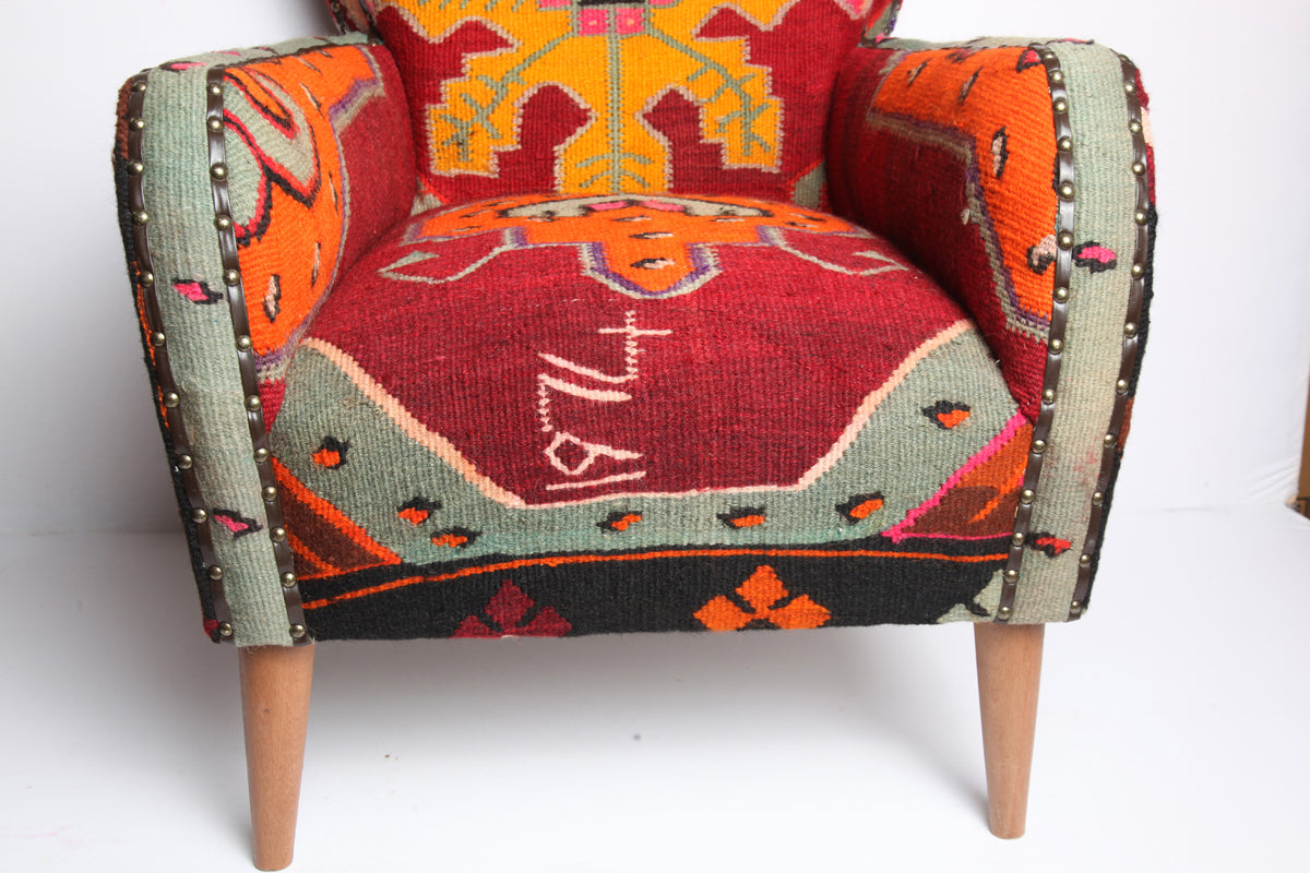 Turkish Kilim Furniture/Chair