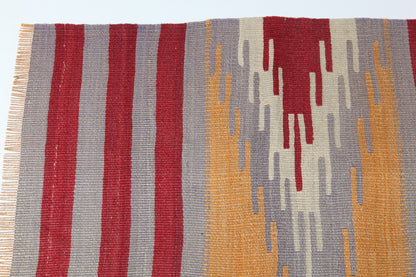 Vintage Dazkiri Kilim Runner