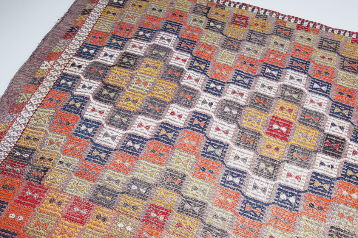 Vintage Denizli Kilim