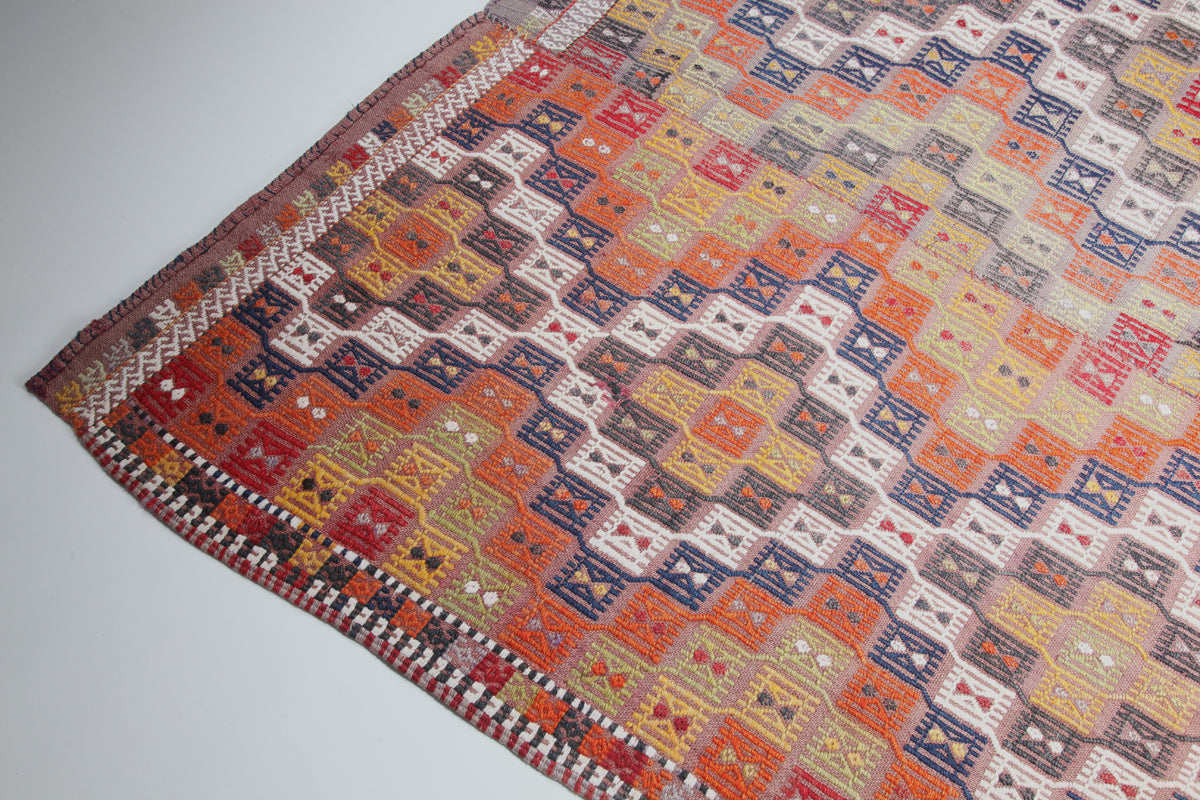 Vintage Denizli Kilim