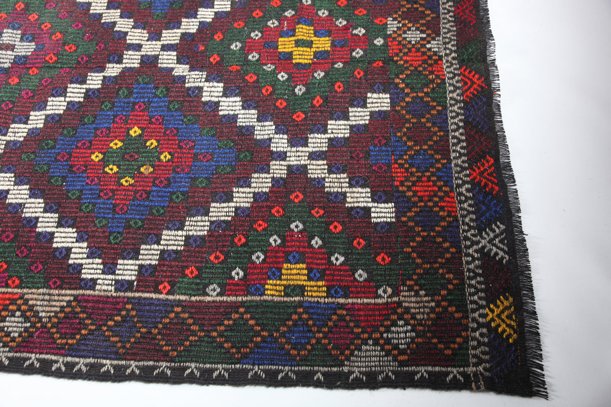 Vintage Manisa Jijim Kilim