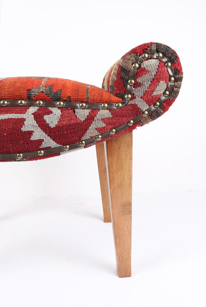 Turkish Kilim Accent Furniture/Chair