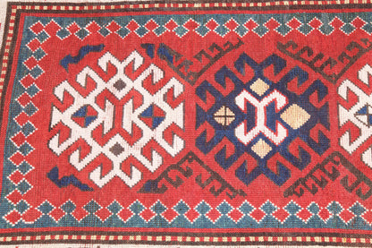 Antique Bordjalo Kazak Carpet