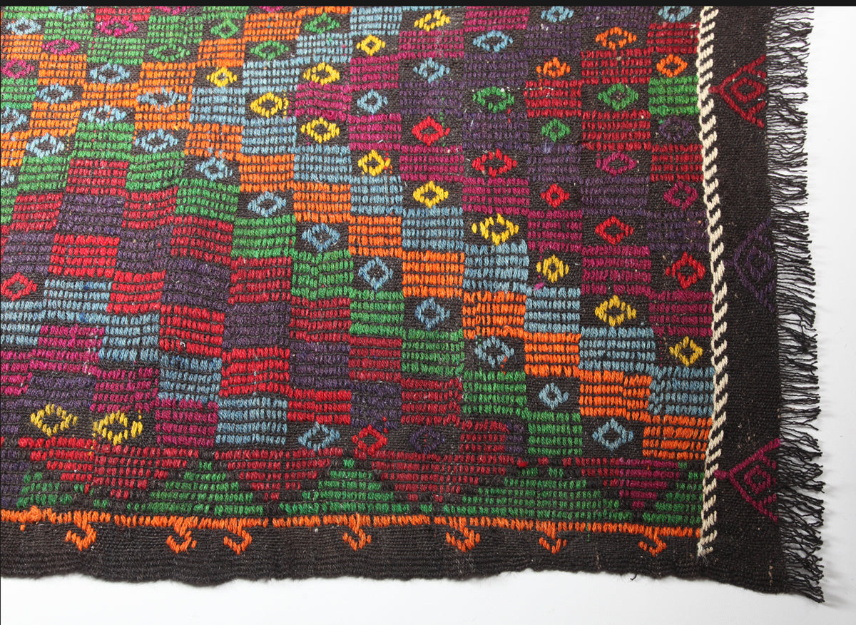 Vintage Manisa Jijim Kilim