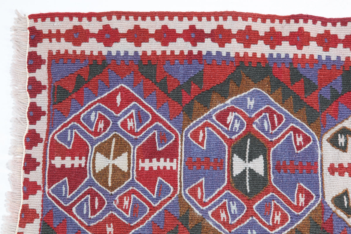 Vintage Small Lake Van Kilim