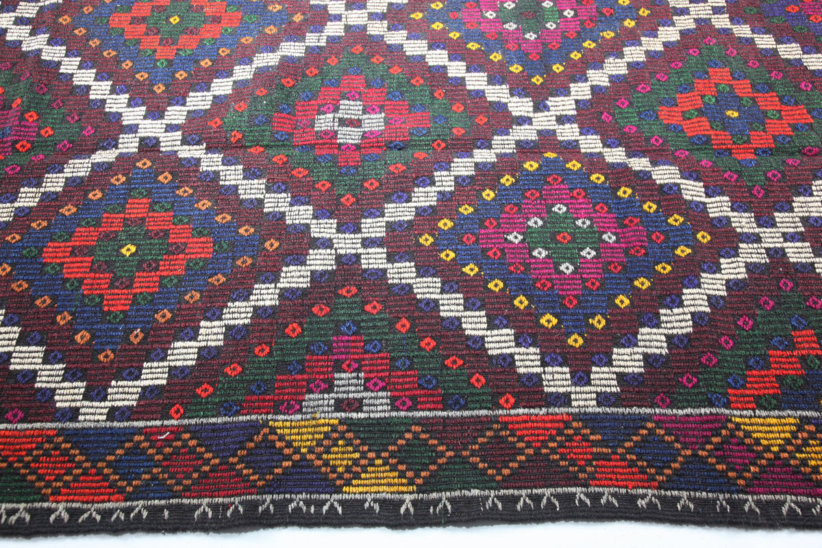 Vintage Manisa Jijim Kilim