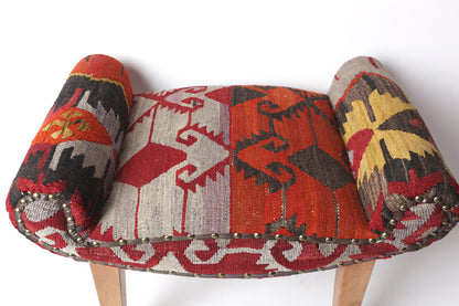 Turkish Kilim Accent Furniture/Chair