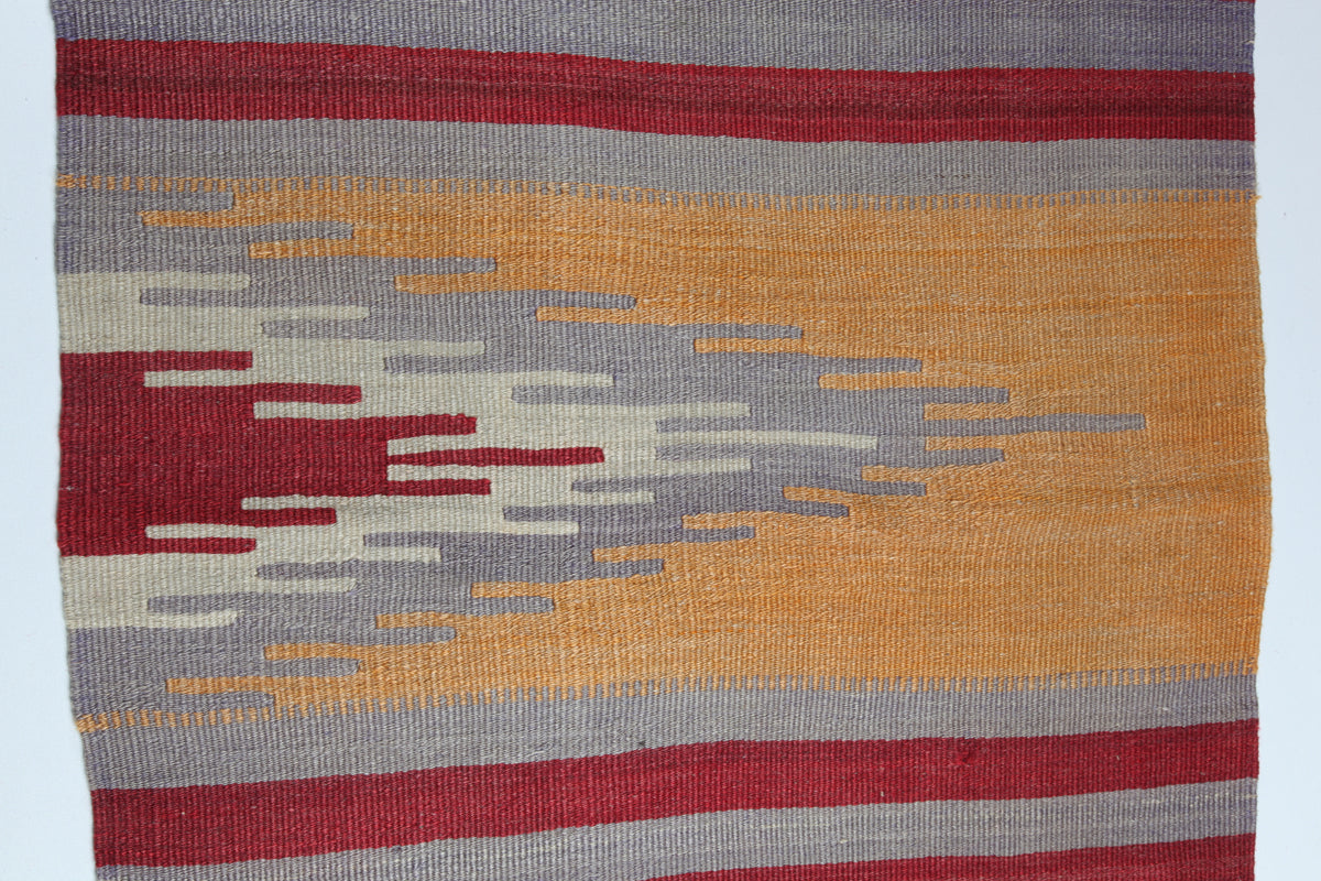 Vintage Dazkiri Kilim Runner