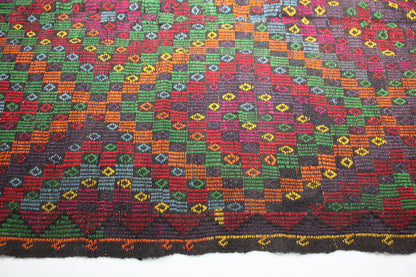 Vintage Manisa Jijim Kilim