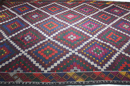 Vintage Manisa Jijim Kilim