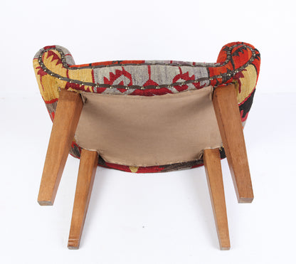 Turkish Kilim Accent Furniture/Chair