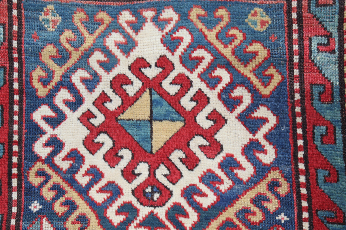 Antique Bordjalo Baku Carpet