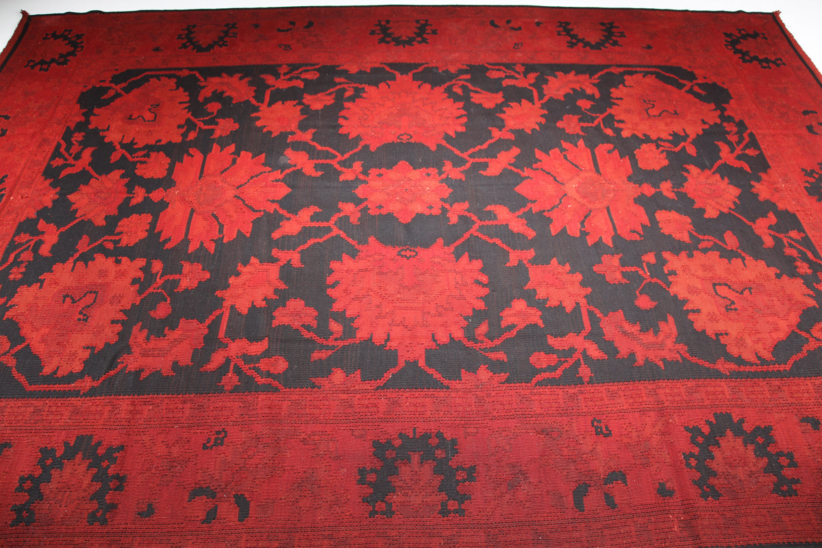 Over-Dyed Vintaged Bessarabia Kilim