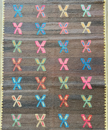 Vintage Bergama Kilim Runner