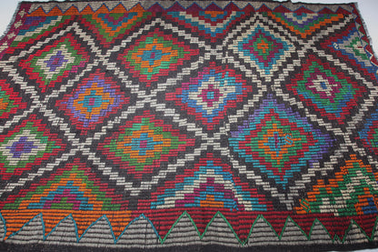 Vintage Manisa Jijim Kilim