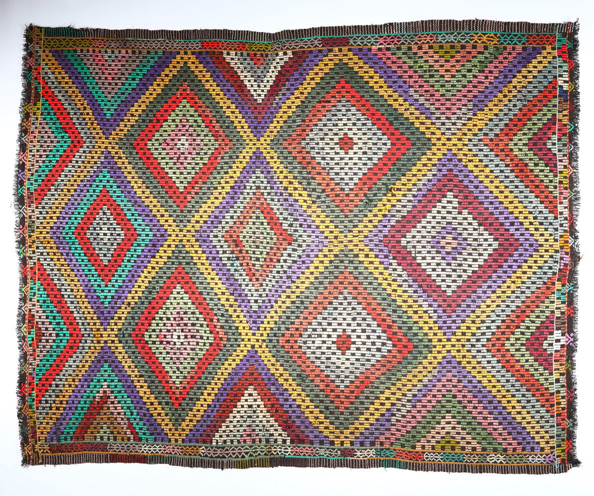 Vintage Manisa Kilim Jijim