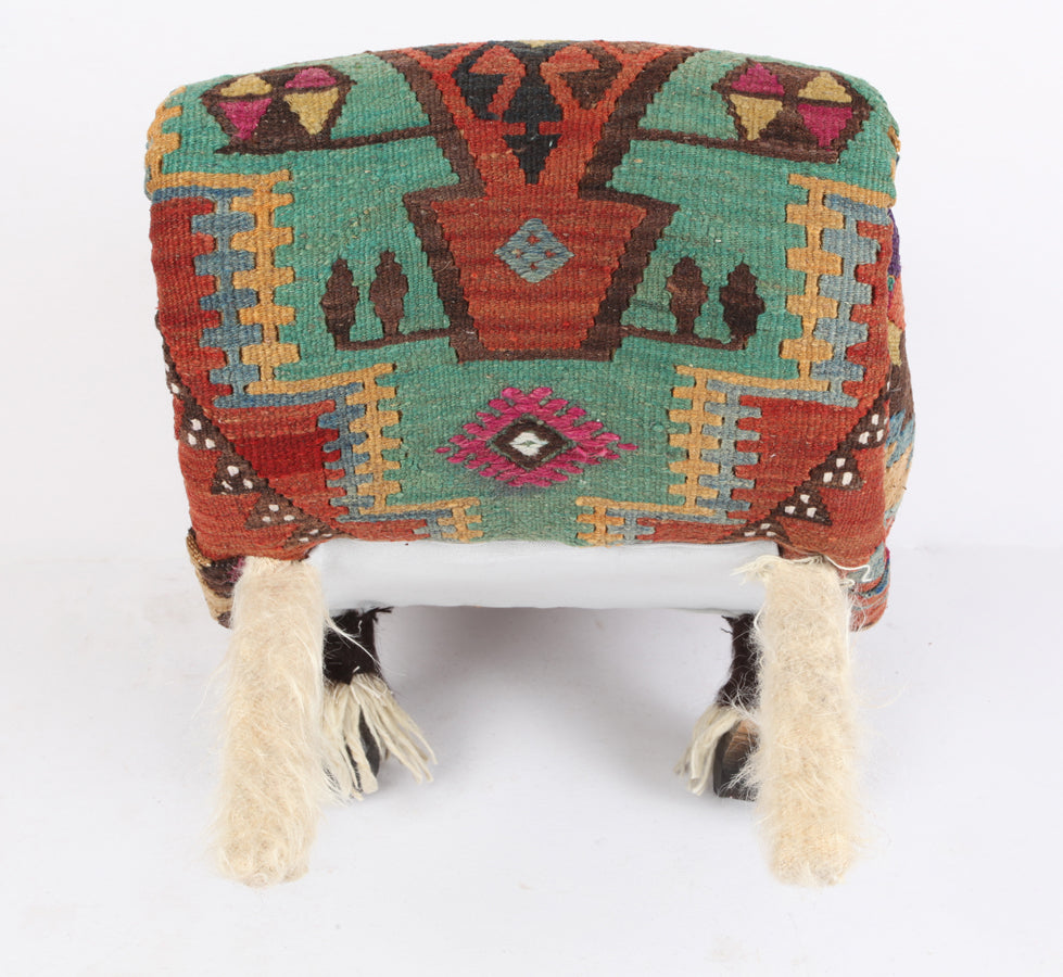 Accent Kilim Upholstered Seat