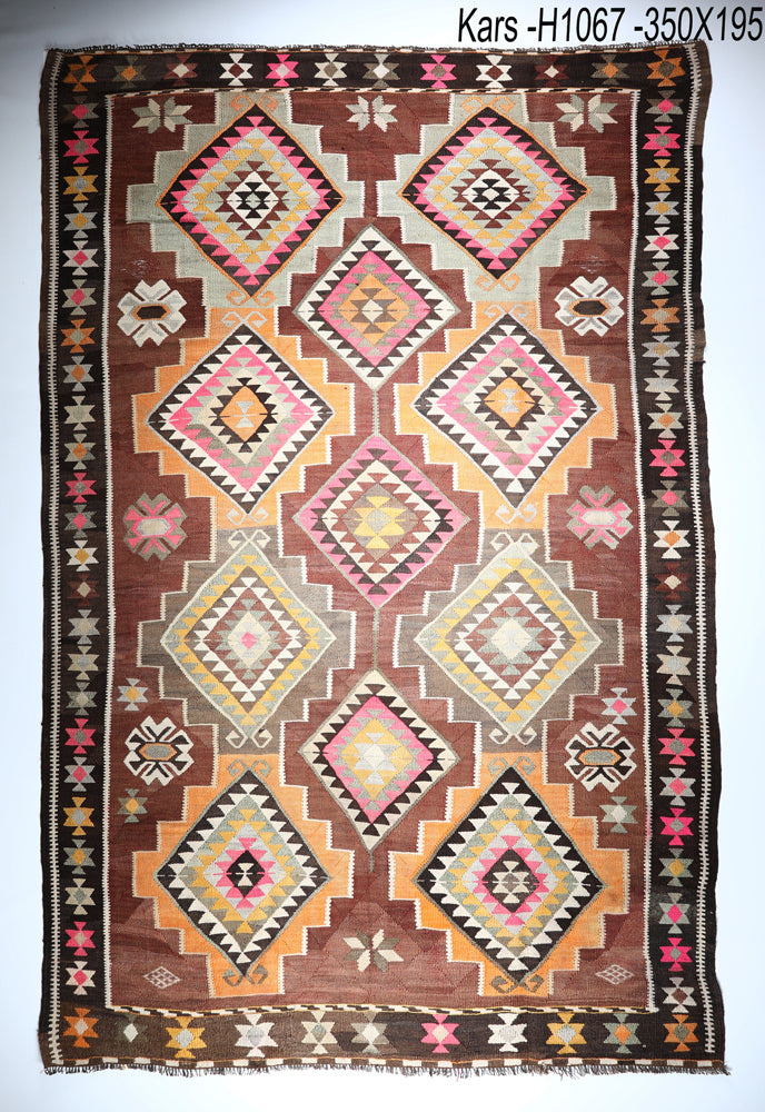 Vintage Kars Kilim