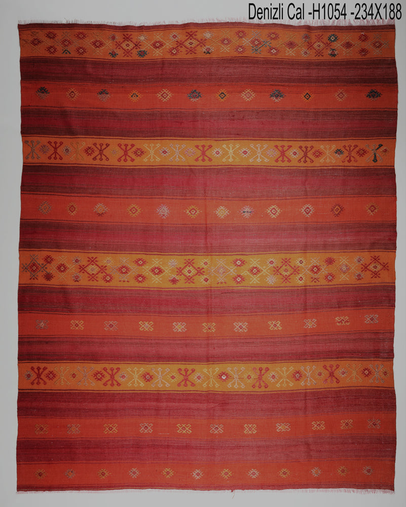 Vintage Denizli Kilim