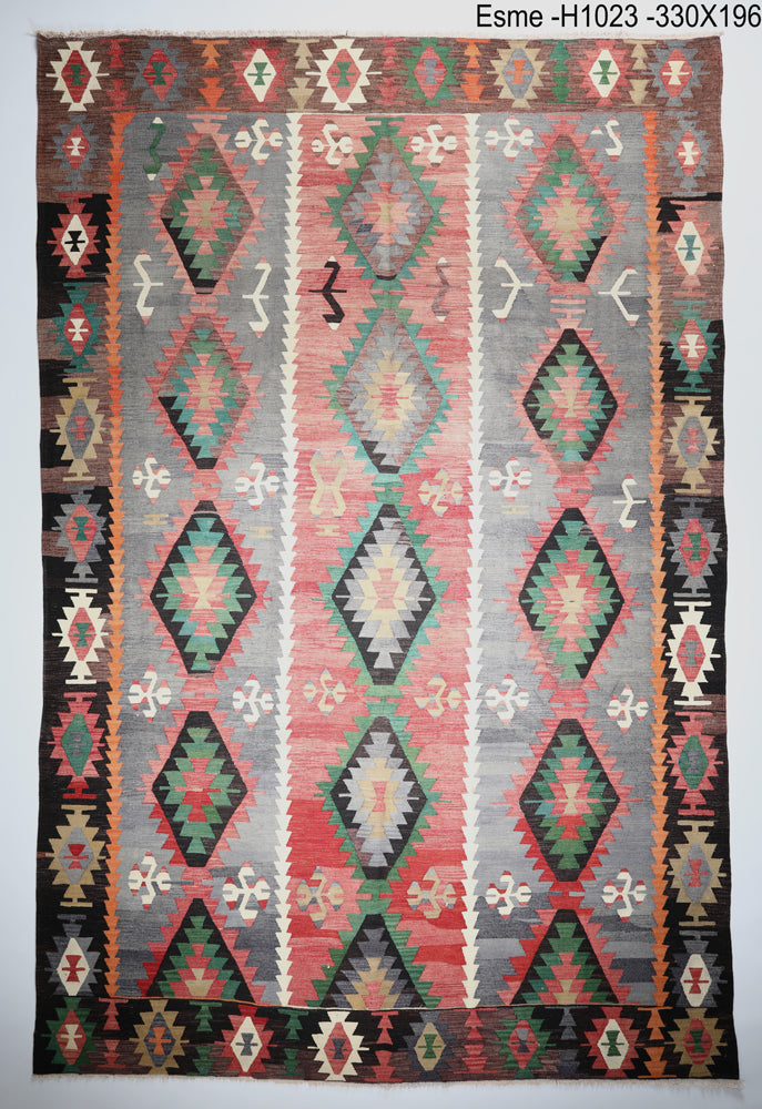 Vintage Eshme Denizli Kilim