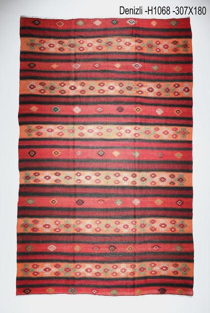 Vintage Denizli Kilim