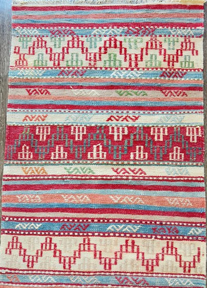 Vintage Bergama Kilim Runner