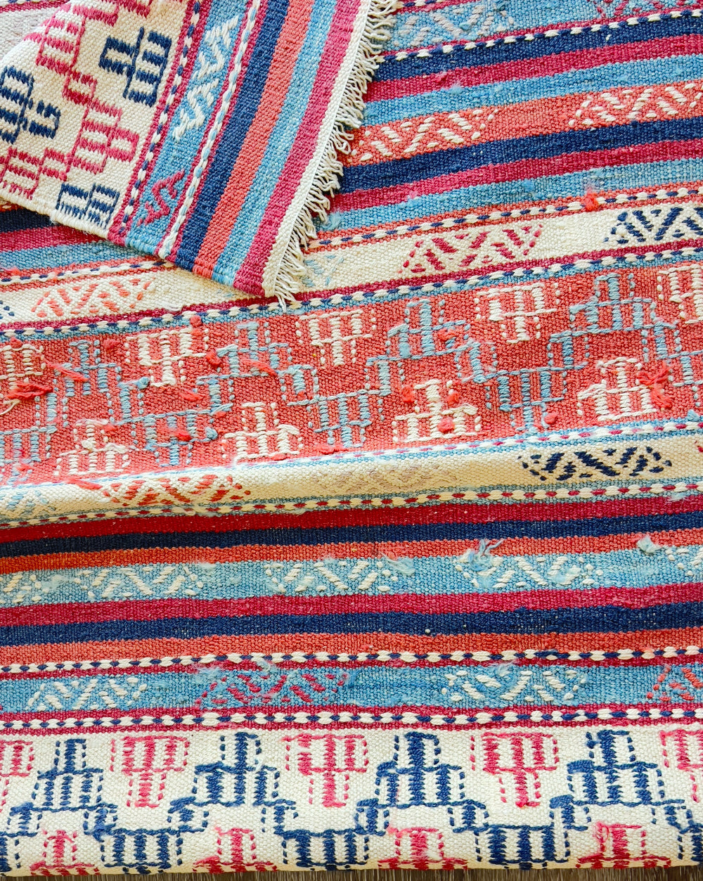 Vintage Bergama Kilim Runner