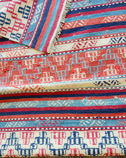 Vintage Bergama Kilim Runner