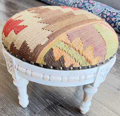 Turkish Kilim Stool