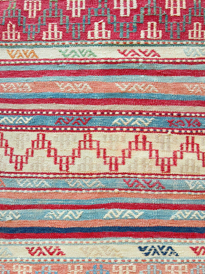 Vintage Bergama Kilim Runner