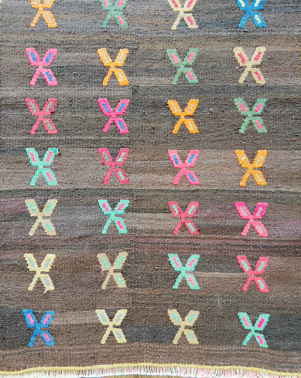 Vintage Bergama Kilim Runner