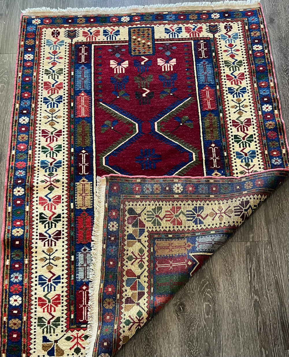 VINTAGE TURKISH TASHPINAR CARPET/RUG