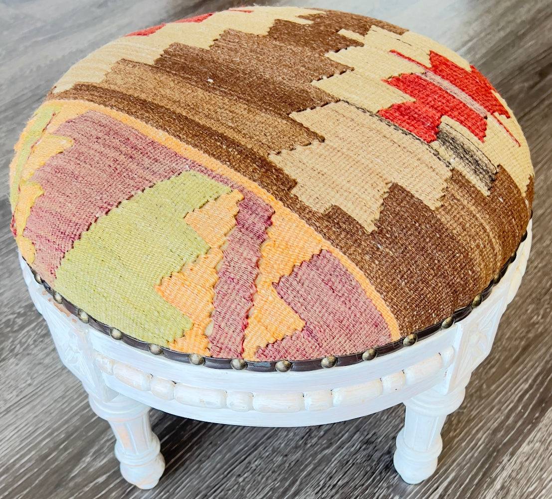 Turkish Kilim Stool